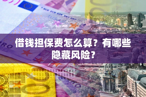 武汉借钱担保费怎么算？有哪些隐藏风险？