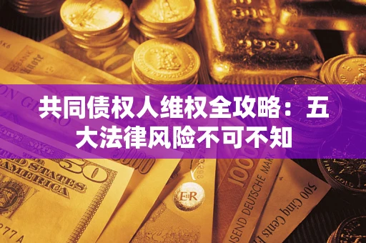武汉共同债权人维权全攻略：五大法律风险不可不知