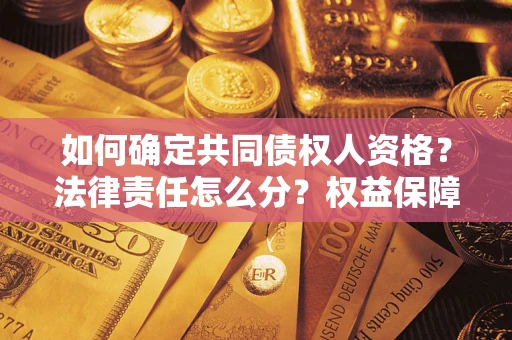 武汉如何确定共同债权人资格？法律责任怎么分？权益保障技巧揭秘！