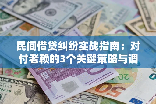 武汉民间借贷纠纷实战指南：对付老赖的3个关键策略与调解盲区解析