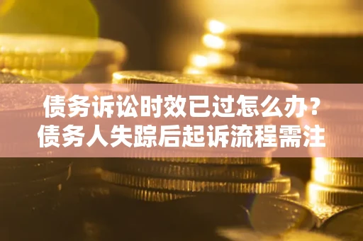 武汉债务诉讼时效已过怎么办？债务人失踪后起诉流程需注意什么？