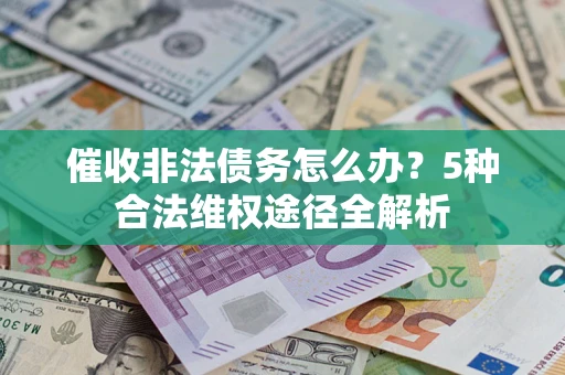 武汉催收非法债务怎么办？5种合法维权途径全解析