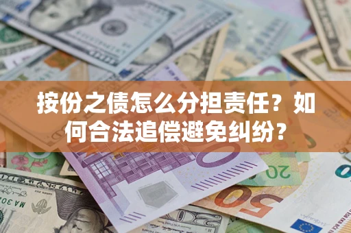 武汉按份之债怎么分担责任？如何合法追偿避免纠纷？